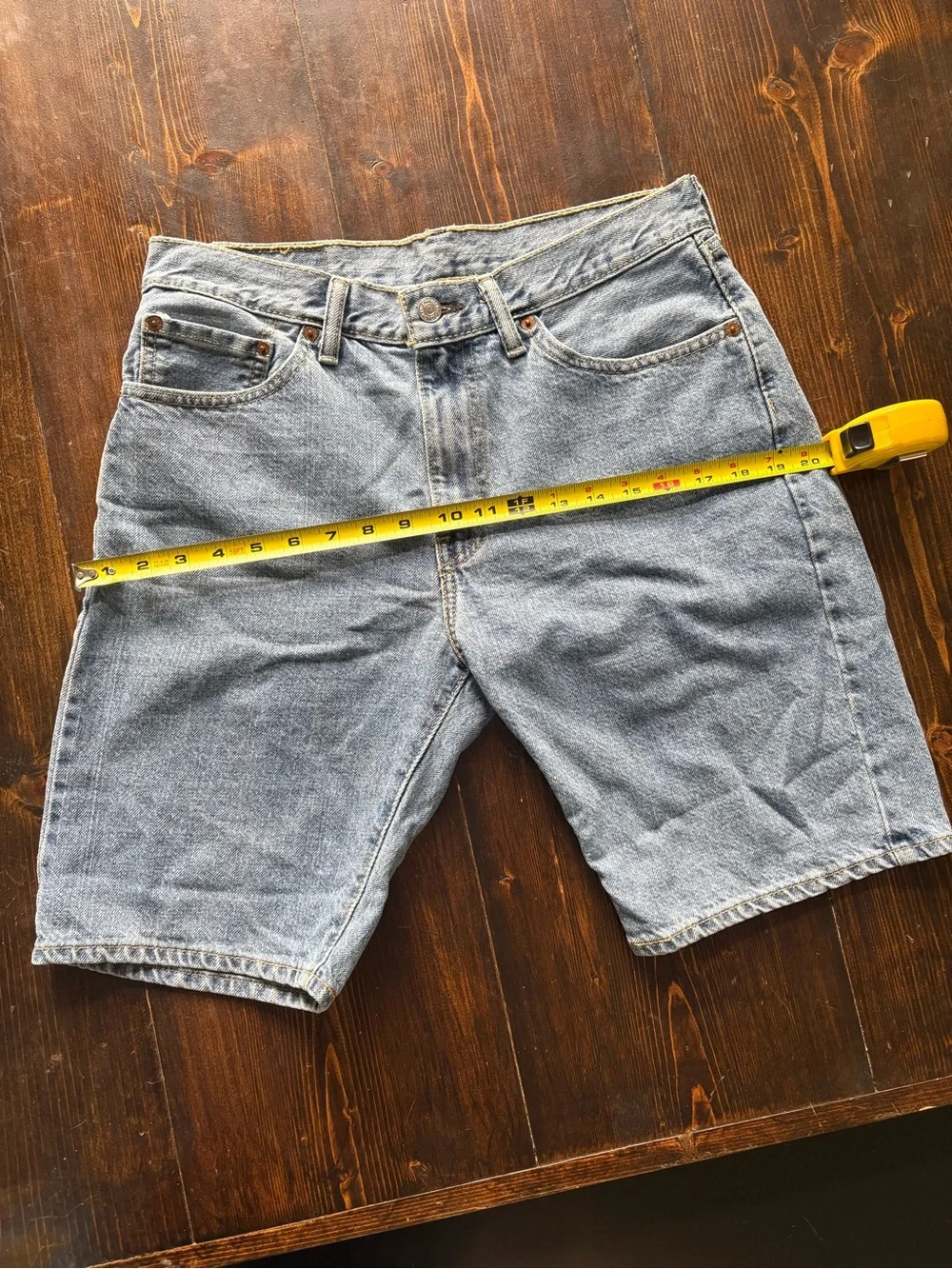 Levi Light Blue Denim Men's Jorts